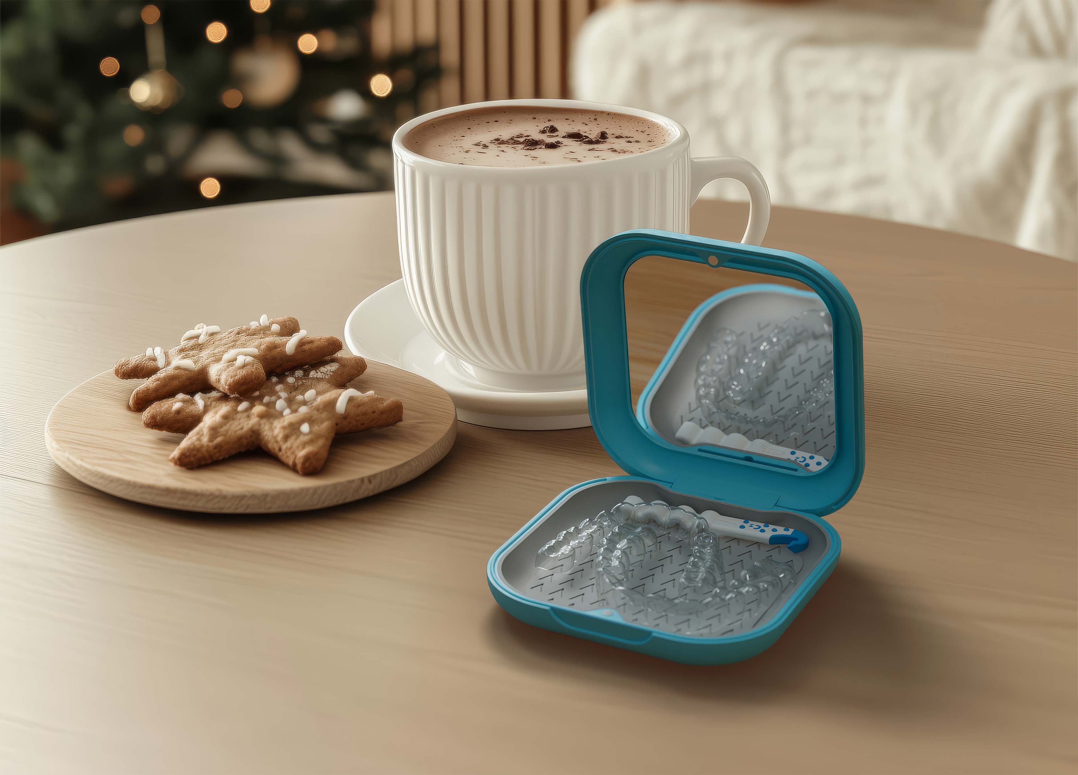 Pozadí - Neviditelná foliová rovnátka